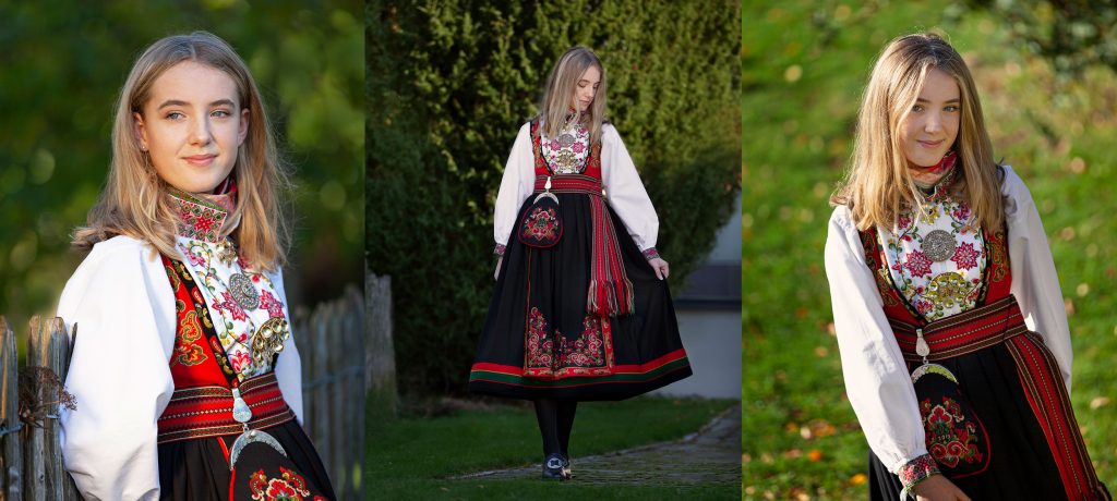 Konfirmant fotografering på lokasjon i naturlig lys, tatt hjemme hos konfirmanten i Moss